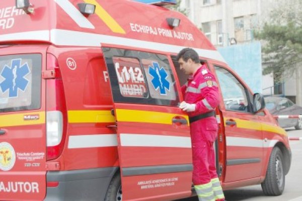 Muncitor căzut de la înălţime, la Cernavodă